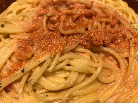 たらこ豆乳パスタ！